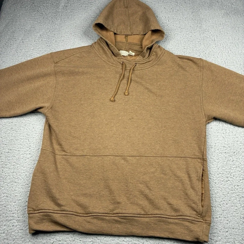 Vintage 90s Banana Republic Safari Pullover Hoodie USA Made Men's XL